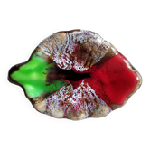 Vallauris vintage leaf ashtray bowl empty pocket