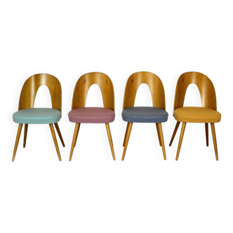 Set de 4 chaises de salle à manger par Antonin Suman, 1960s
