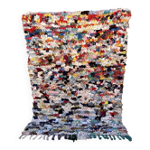 Tapis Marocain boucherouite coloré - 117 x 159 cm