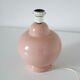 Vintage table lamp in powder pink ceramic – Unique edition
