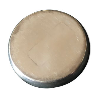 Silver pill box