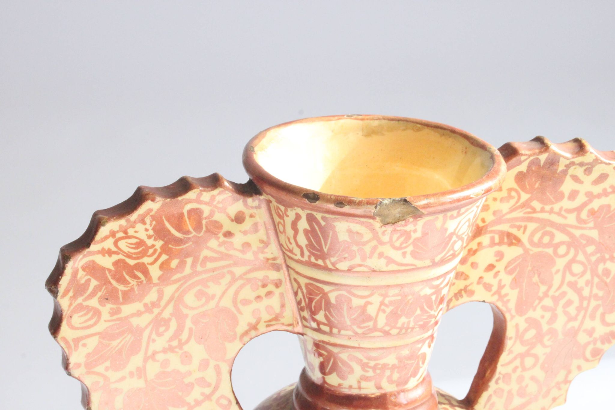 Vases Néoclassiques Espagnols en Cuivre Lustré, 19e