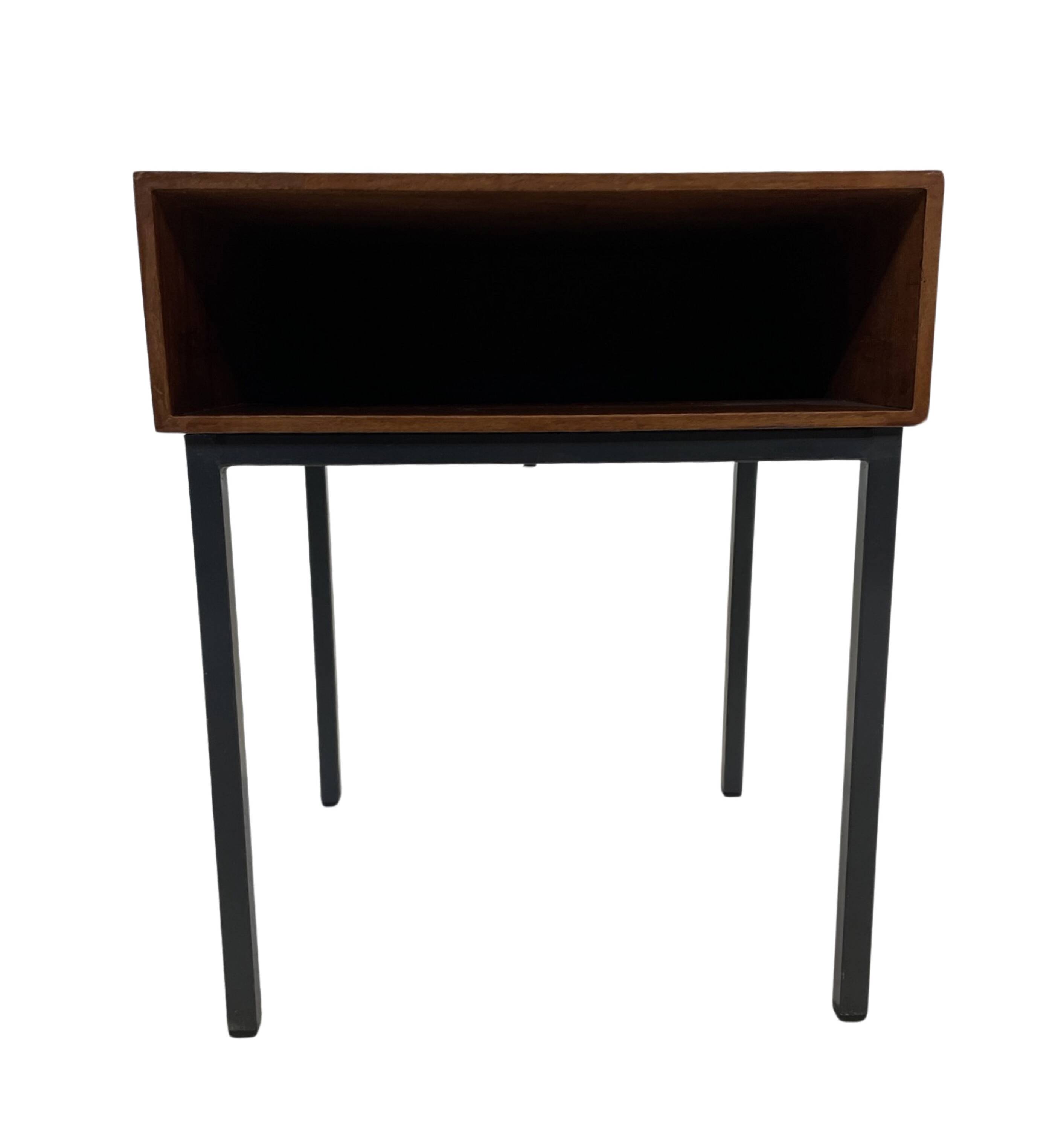 Vintage Pastoe bedside table side table 1960s teak veneer