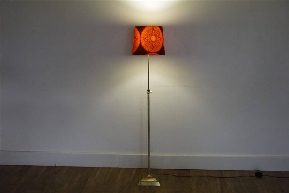 Italian brass reading lamp 1970