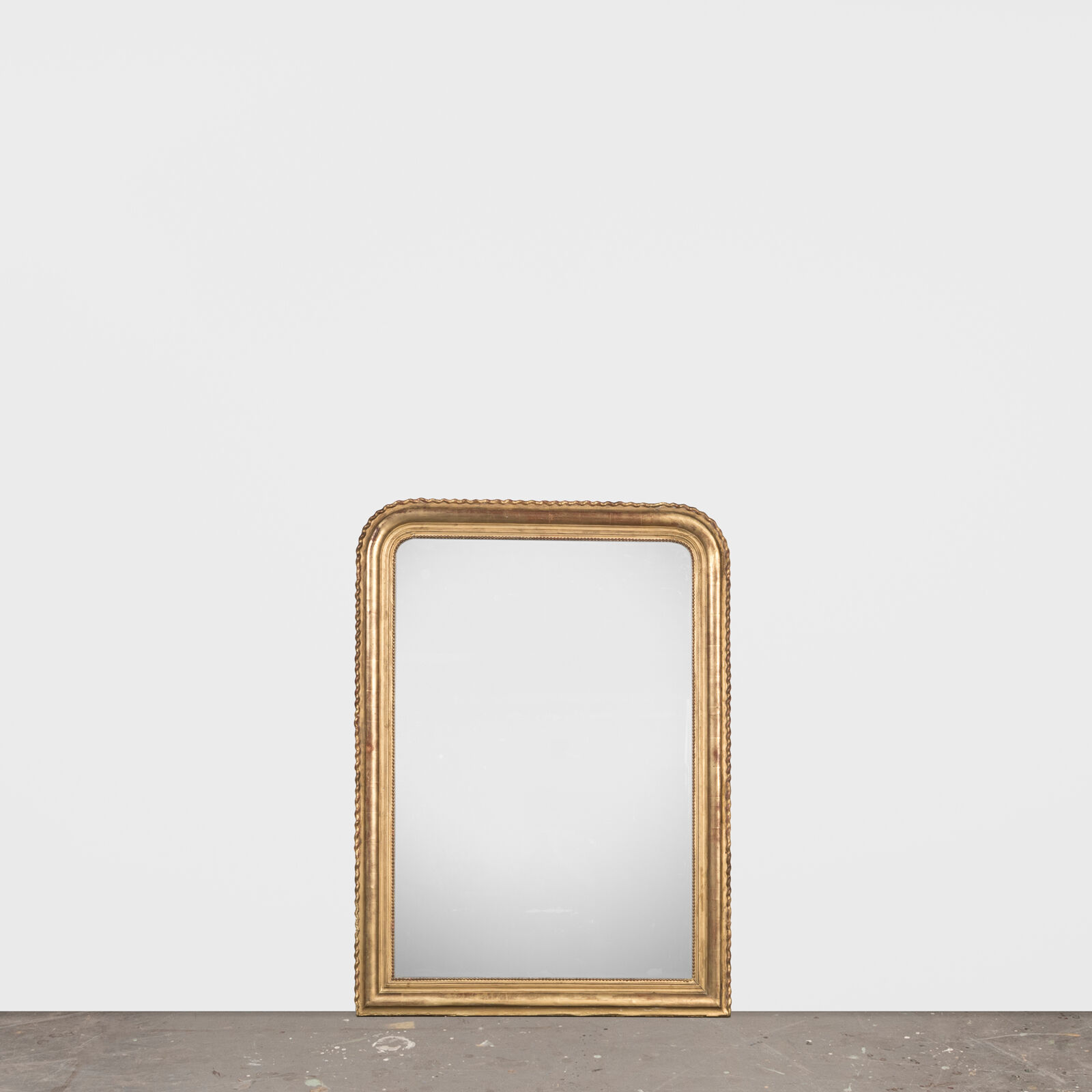 Golden Louis Philippe mirror - 143x104cm