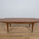 Table basse en teck mid century par Johannes Andersen pour CFC Silkeborg, Danemark, 1960s