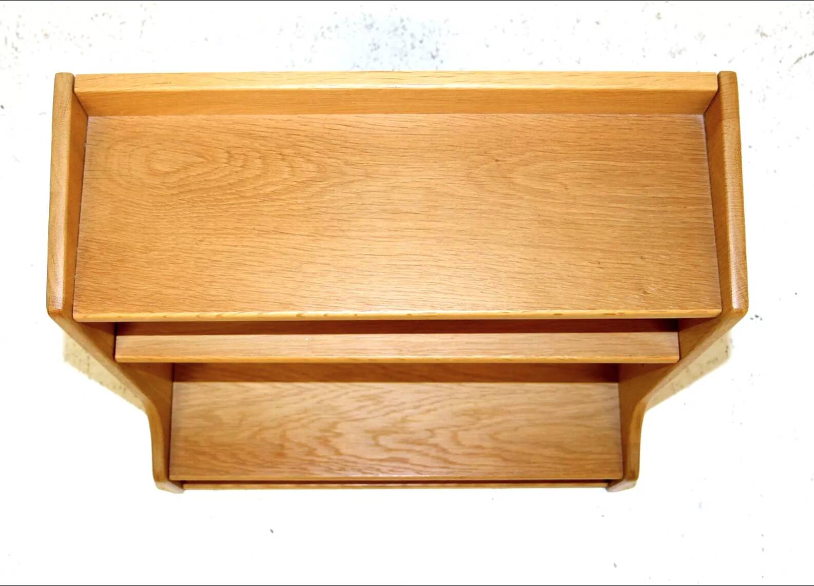 Oak wall console, Sweden, 1960