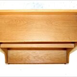 Oak wall console, Sweden, 1960