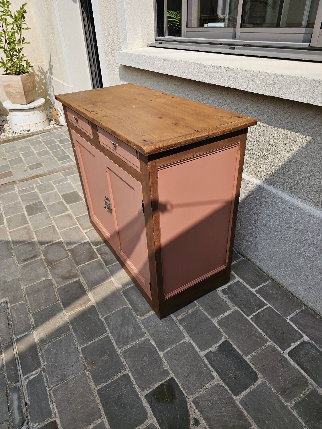 Parisian buffet Wood & terracotta