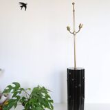 Roche Bobois lamp, imitation bamboo base, Circa 1960