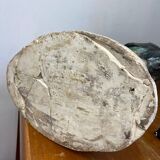 Large ceramic wading bird signed Thimo