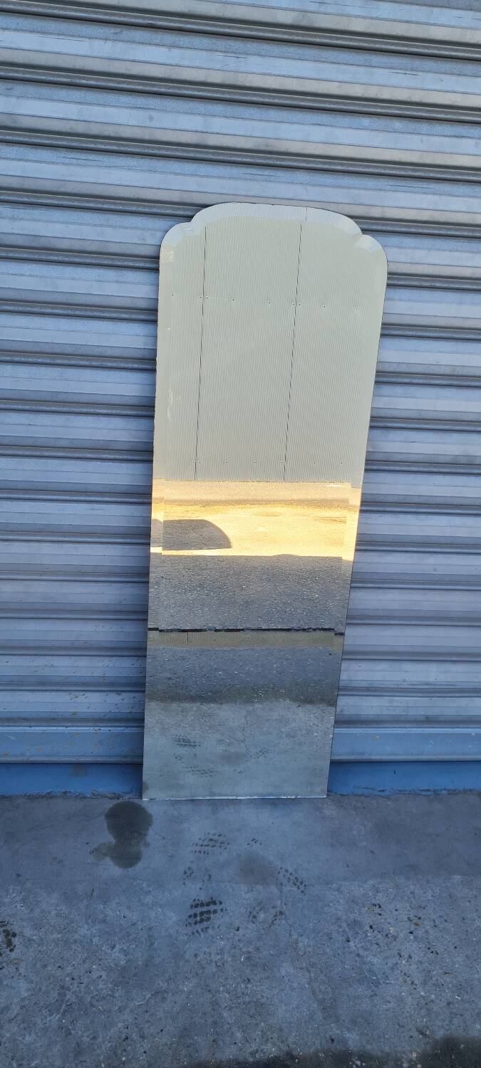 Art deco beveled mirror