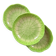 Set of 3 cracked cups