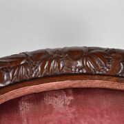 Art Deco Salon by Paul Follot in pink velvet, circa 1920