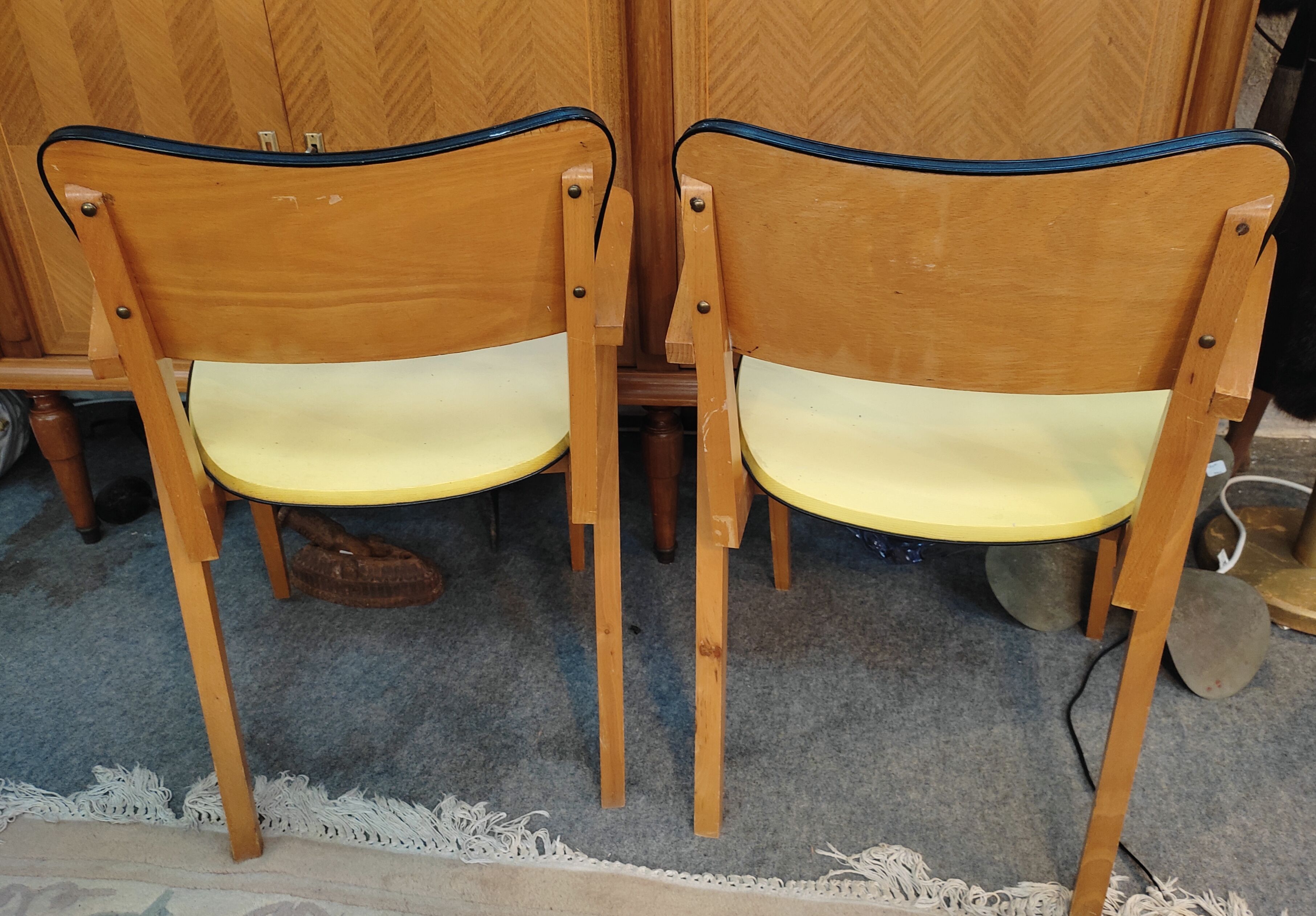 Pair of vintage armchairs