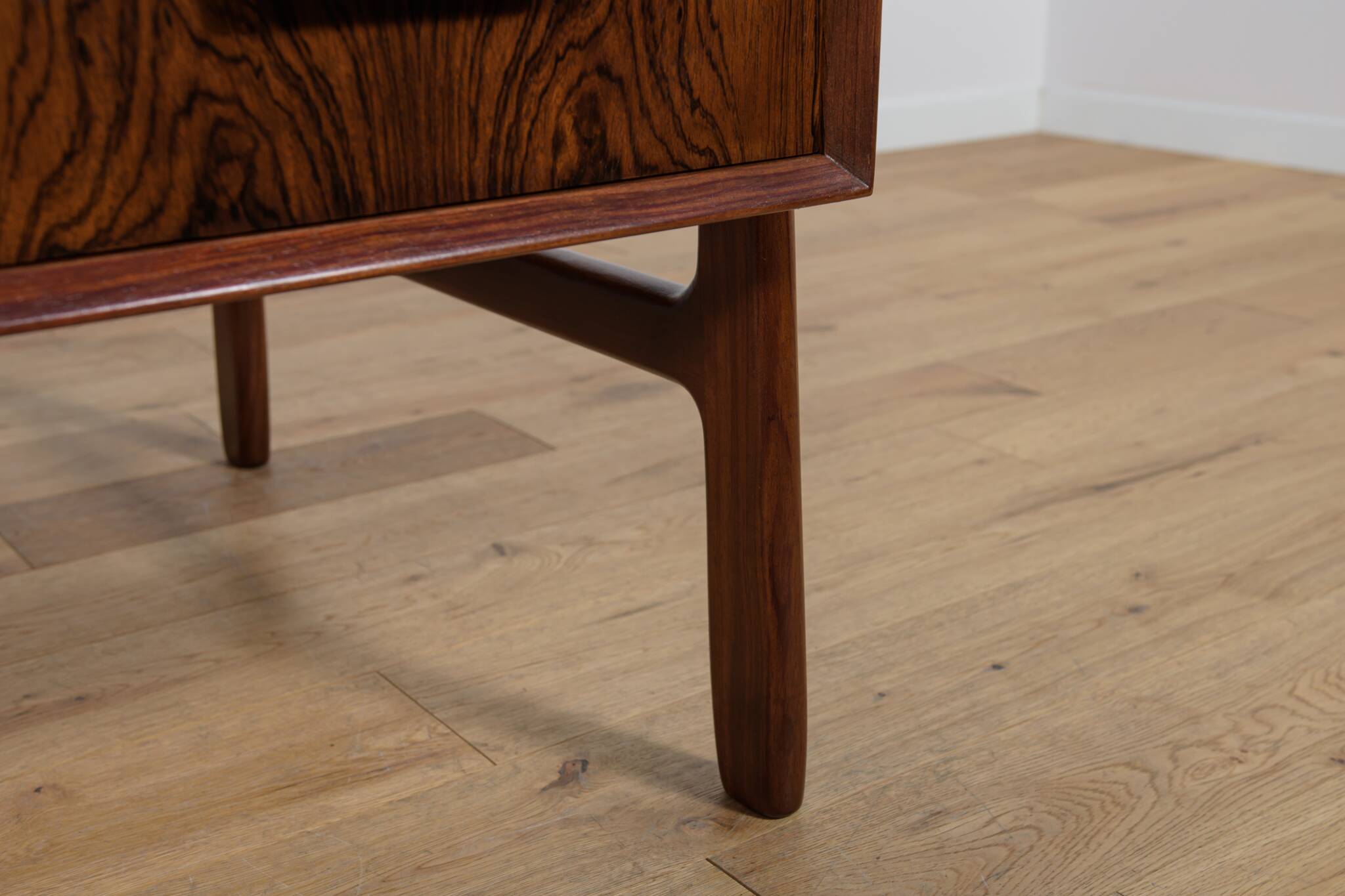Mid-Century Model 75 Freestanding Teak Desk from Omann Jun, Denmark, 1950s