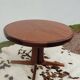 Vintage Scandinavian style table with 2 teak extensions, 1960s