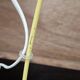 Lampe de bureau vintage jaune 1980