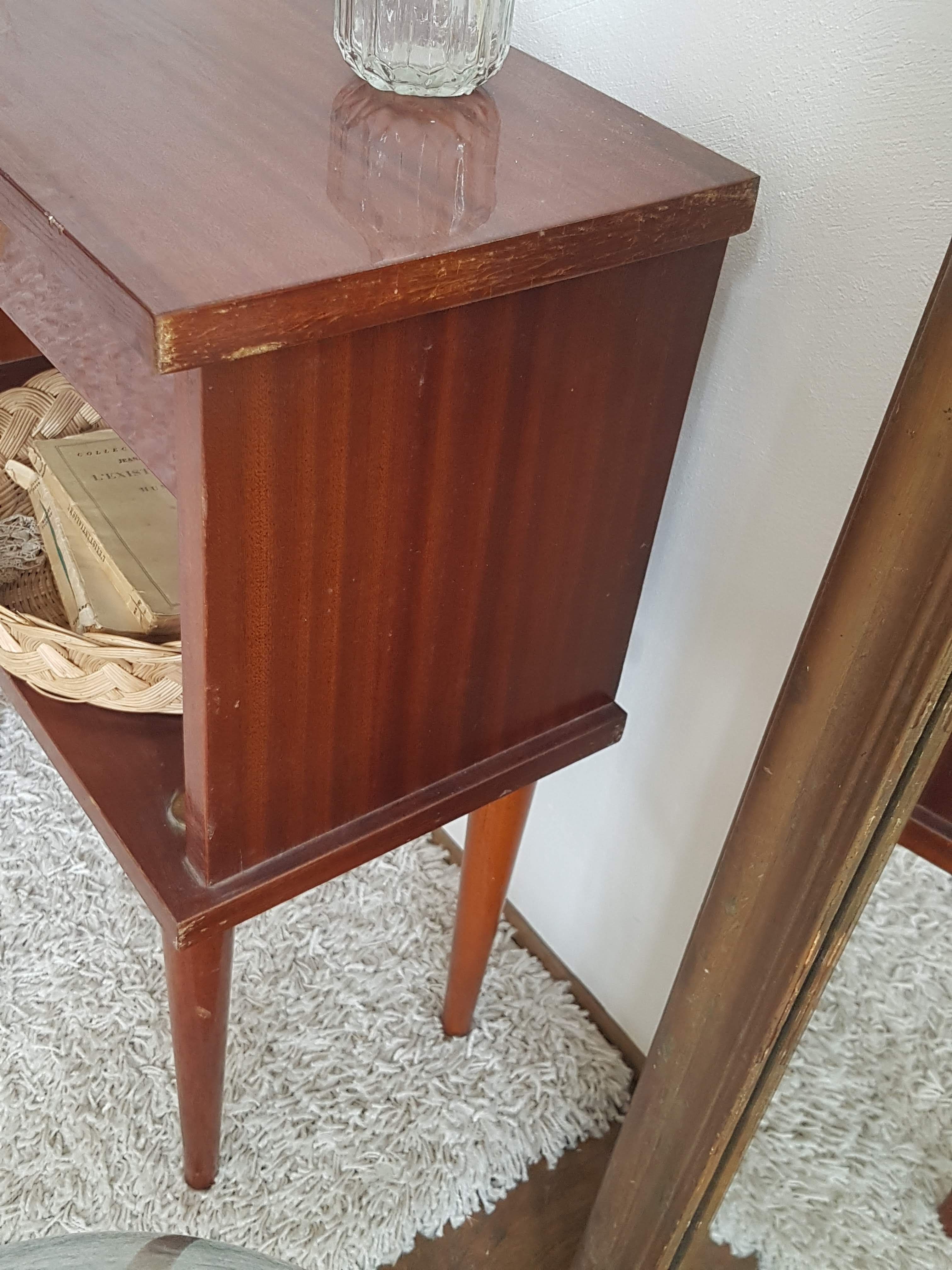 Pair of bedside tables circa 1960