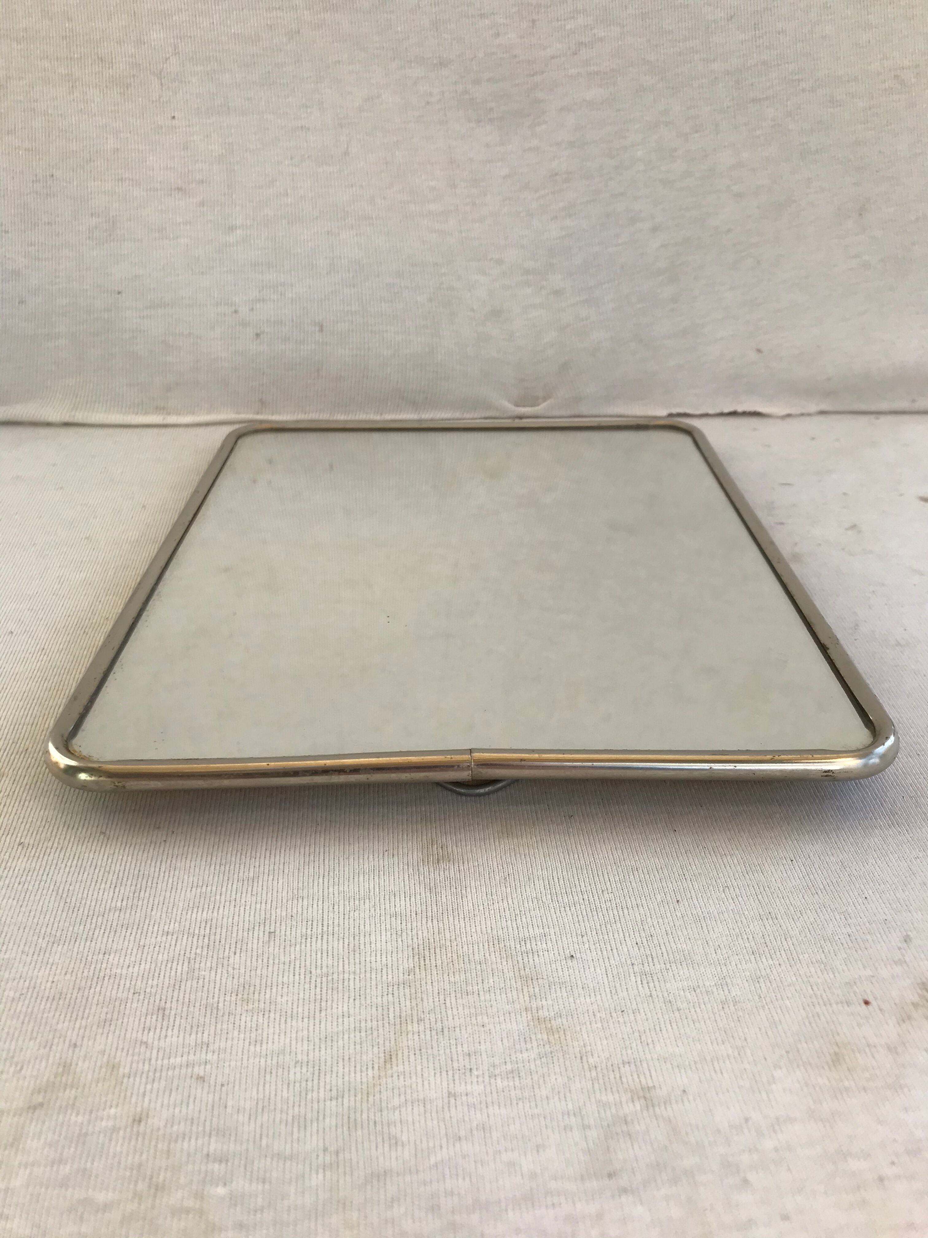 Former barber mirror