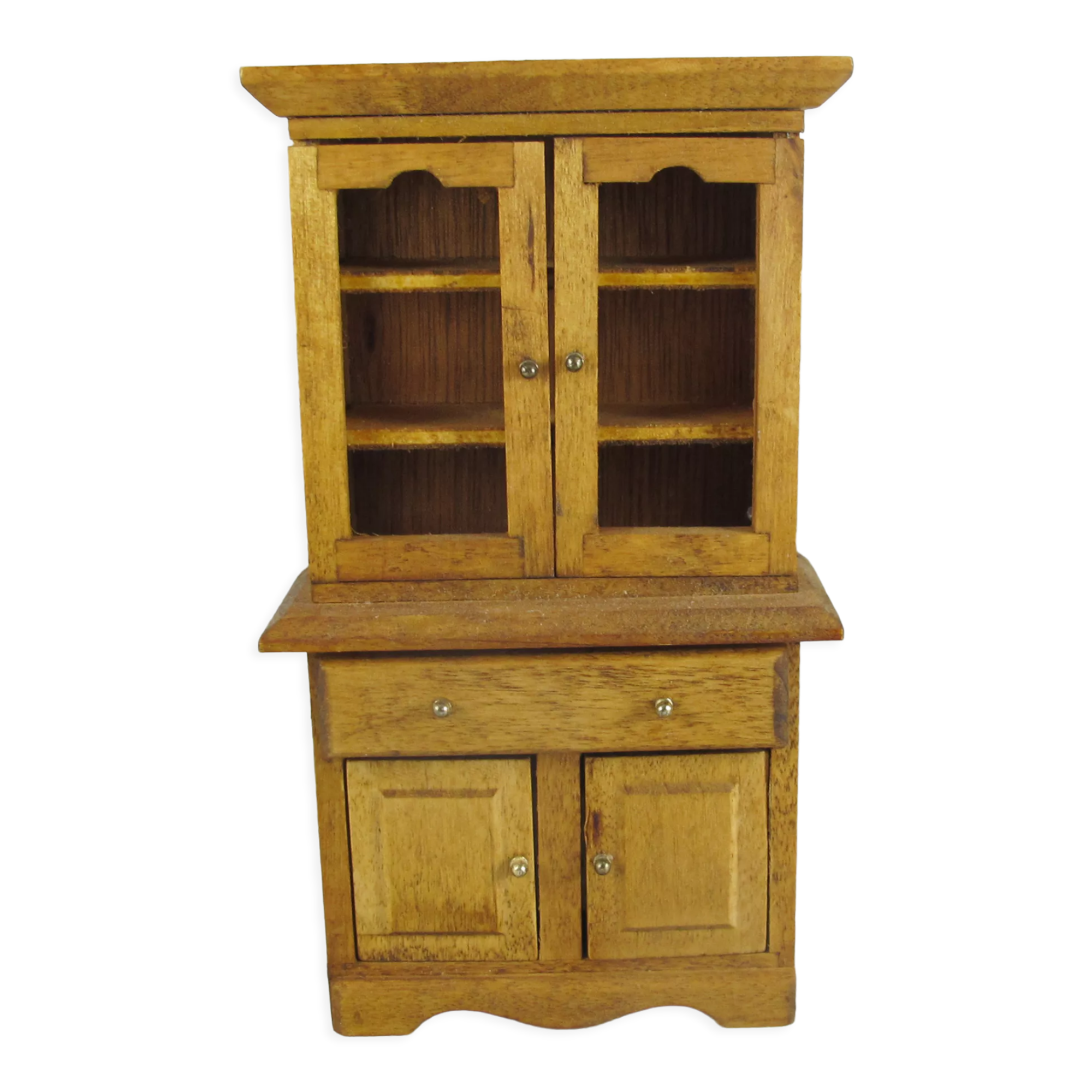Antique wooden sideboard for doll