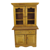 Buffet en bois ancien pour poupée