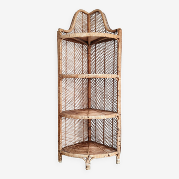 Rattan shelf - rattan bookcase