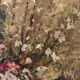 Signed flower bouquet painting