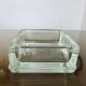 Glass slab, ashtray, pocket tray, signed "LUMAX" from the 1940s-50s.