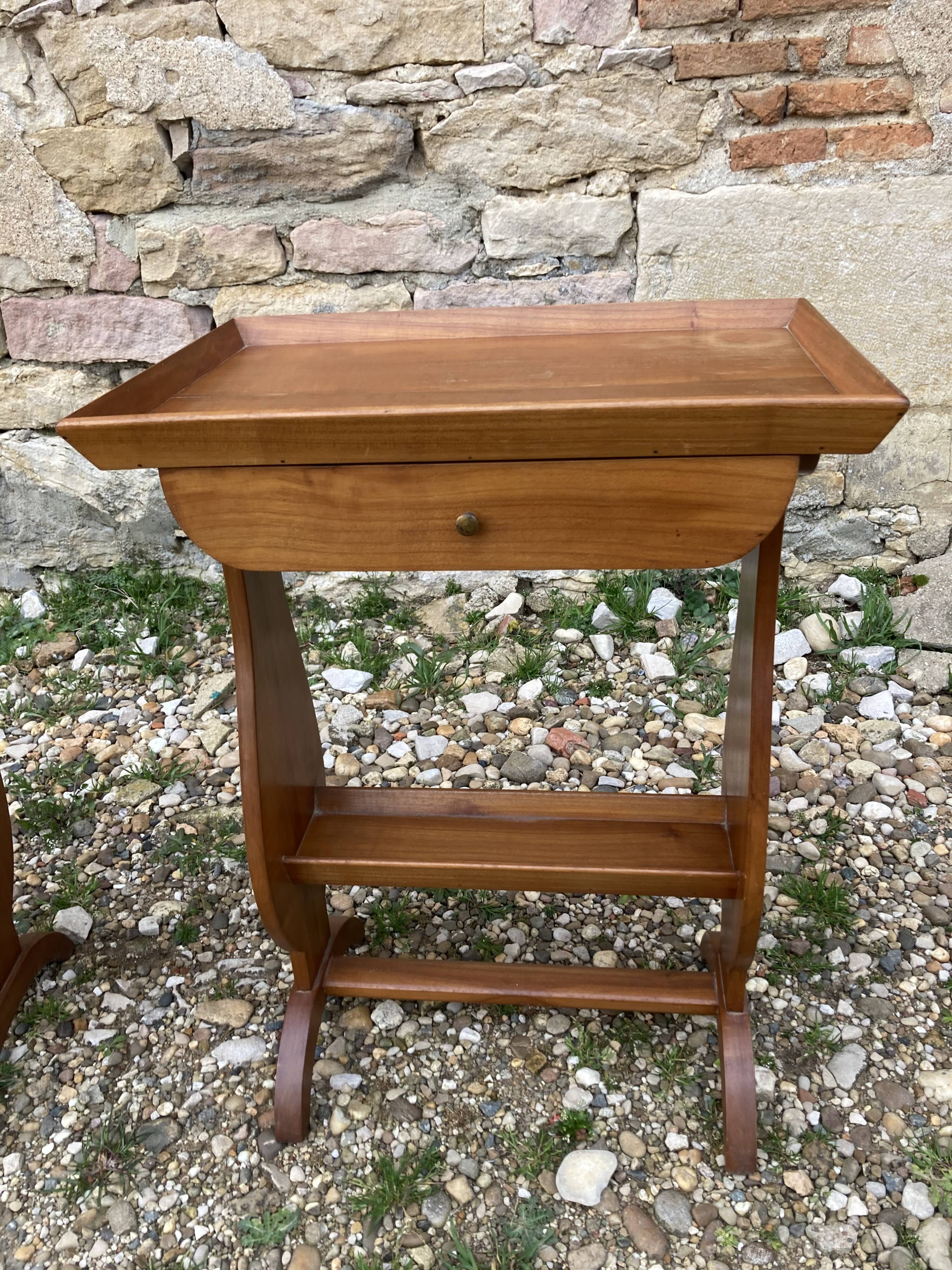 Pair of bedsides 20th