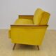 Velvet Daybed Sofa with fold-out function, 1960s