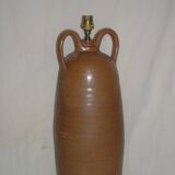 Stoneware lamp base signed LM - from the 60s - 70s