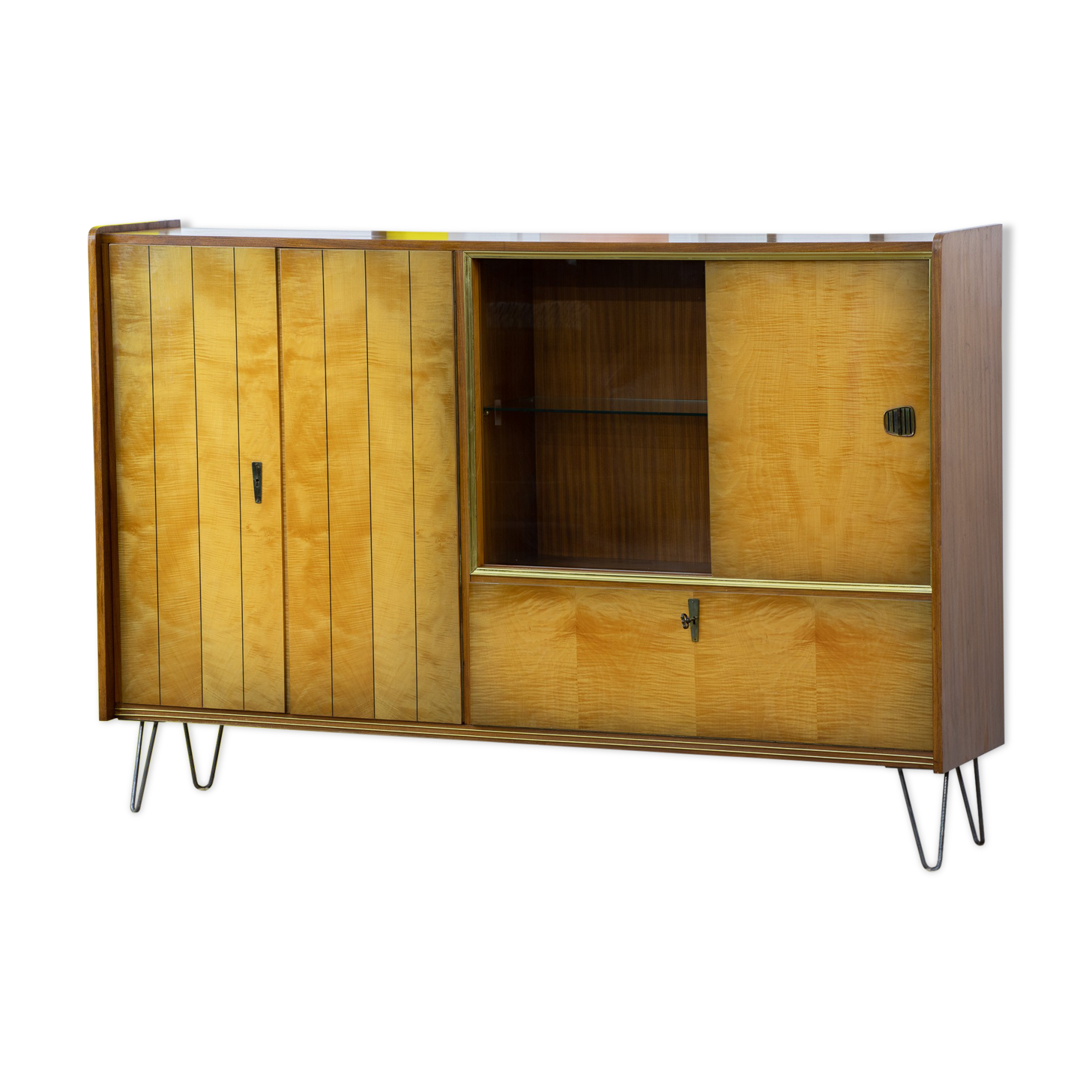 Vintage Scandinavian Enfilade – 182 cm