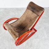 Sgarsul Rocking Chair by Gae Aulenti for Poltronova, 1960s