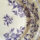 Six plates serves iron land U & C Sarreguemines collection "Thorn".