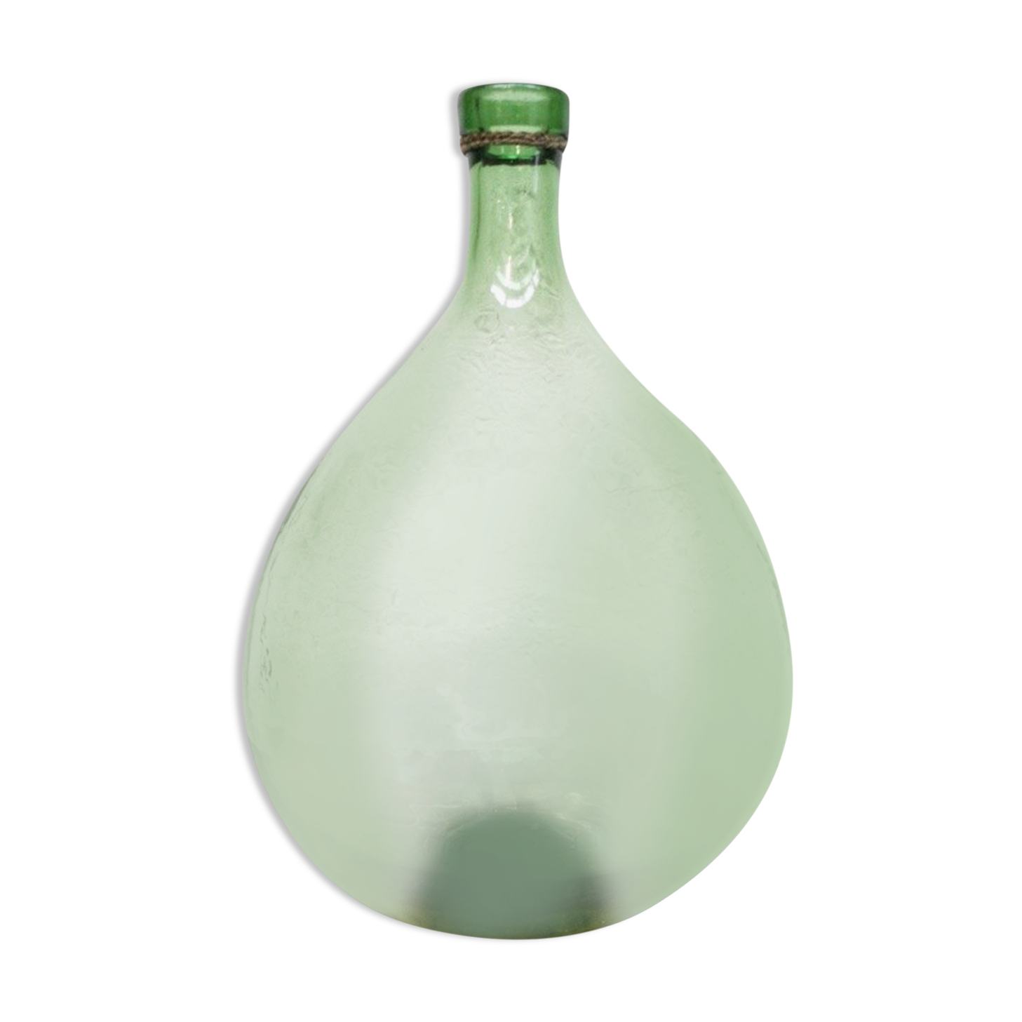 Demijohn green 6 liters