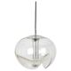 Clear Glass Pendants designed by Koch & Lowy, Germany, 1970s