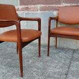 Pair of Scandinavian armchairs