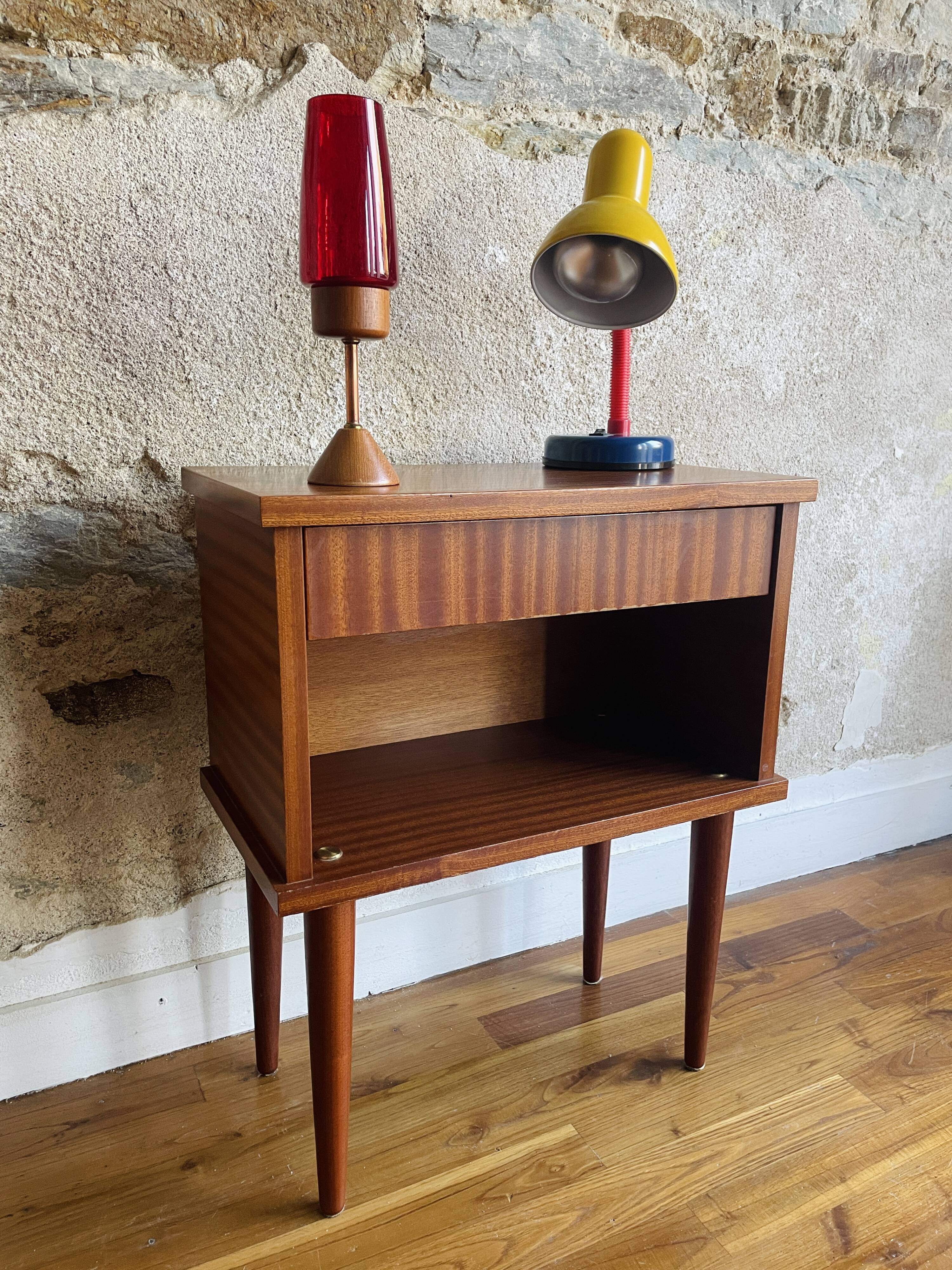Table de chevet vintage
