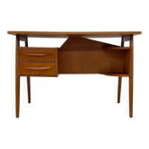 Petit Bureau en Teck par Gunnar Nielsen pour Tibergaarden