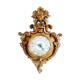 Baroque style clock, ground solid wood, Hettich, auto lifts