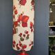 Vintage Space Age lamp 1970 - Red ceramic - Double lighting