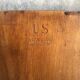 Pair of folding US chairs 2nd World War American Seating co Grand Rapids - 1940