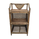 Meuble étagère en rotin