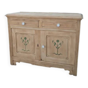Buffet en bois naturel