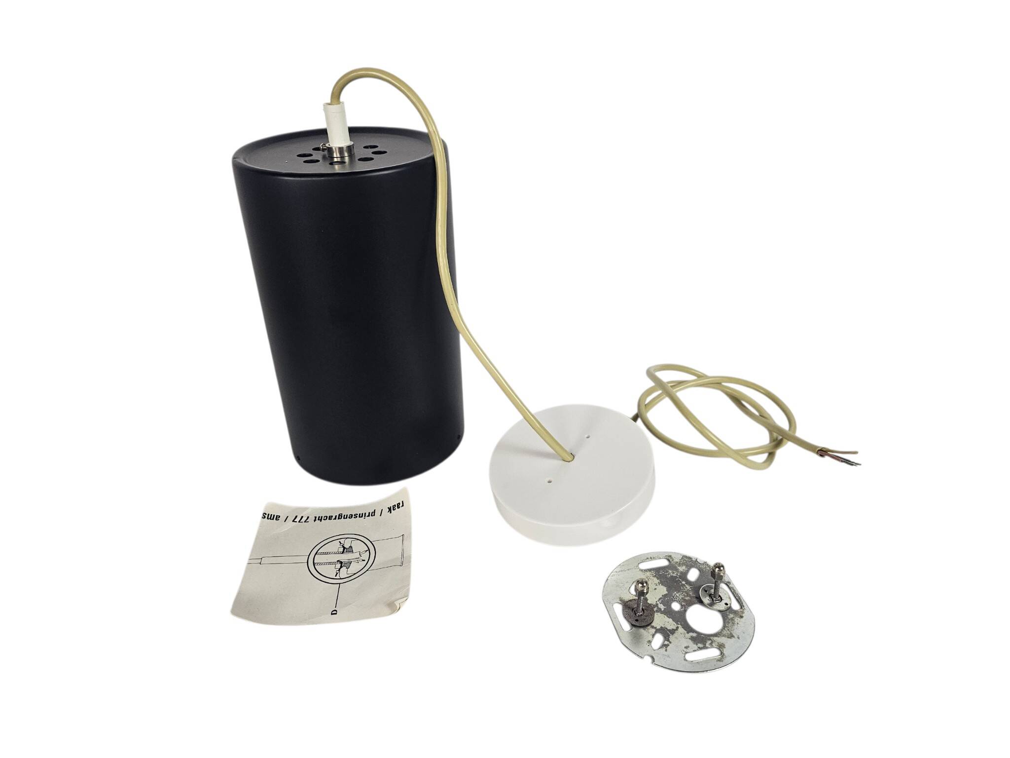 Raak Amsterdam - modèle R 270 - lampe suspendue cylindrique - Pays-Bas - 196