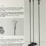 Vintage modernist floor lamp, Gino Sarfatti model 1073, Arteluce Italy 1956