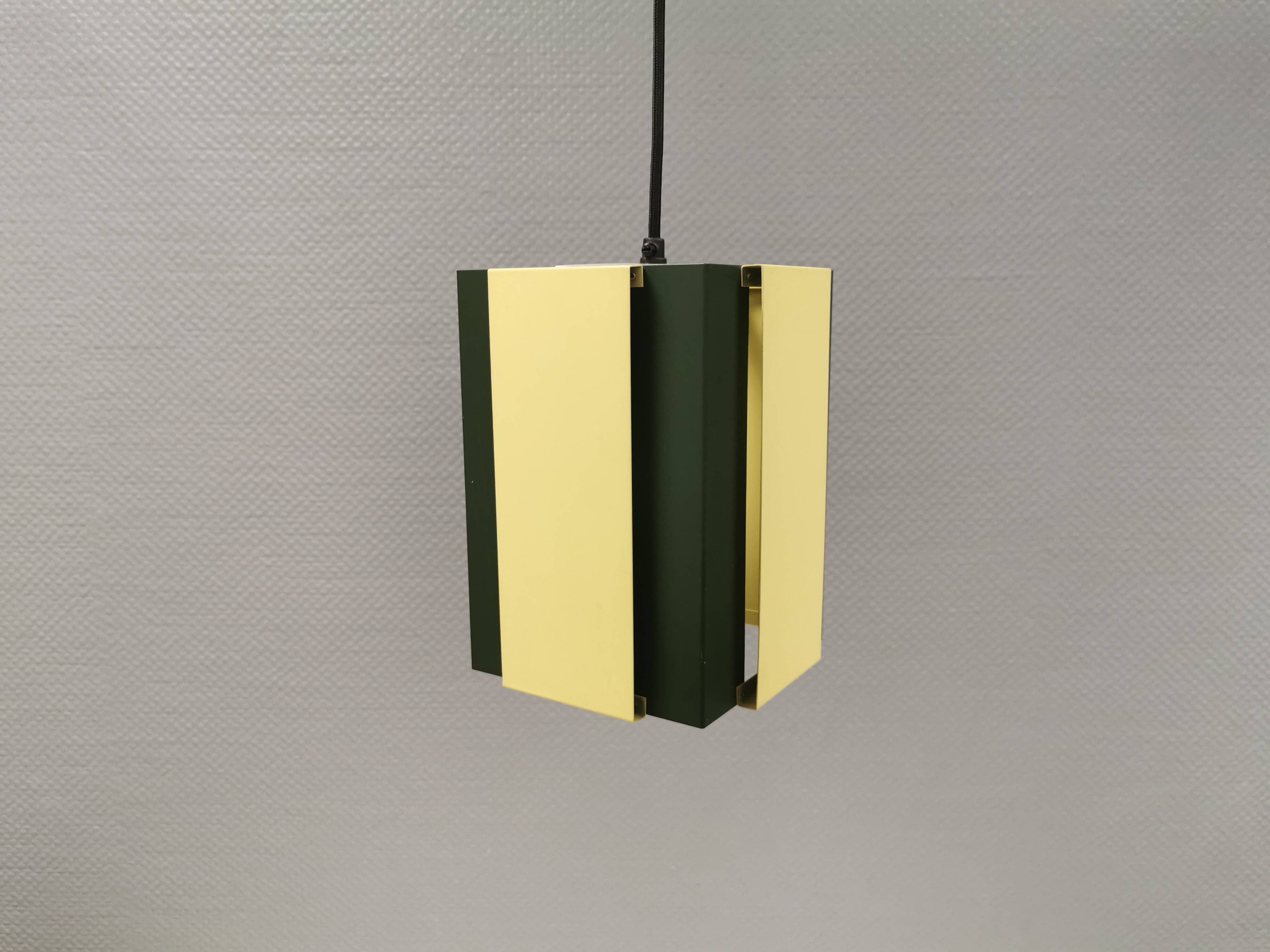 Rare hanging lamp from Nordisk Solar Denmark 1970s.