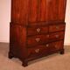 linen press en acajou du 18° siècle