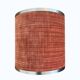 Vintage 70s velvet lampshade with stainless steel finish, 18 cm.
